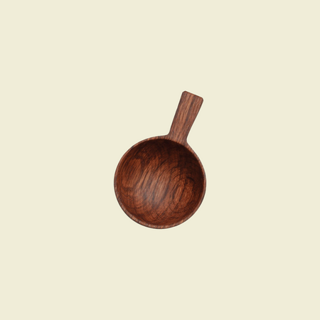 Flour Scoop in Dark Walnut | Selwyn House | Shop Fodder