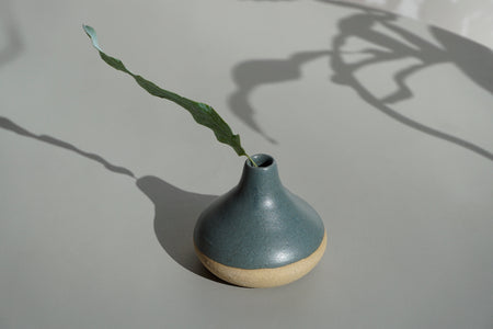 Bud Vase Slate Blue | Cara Guthrie | Shop Fodder