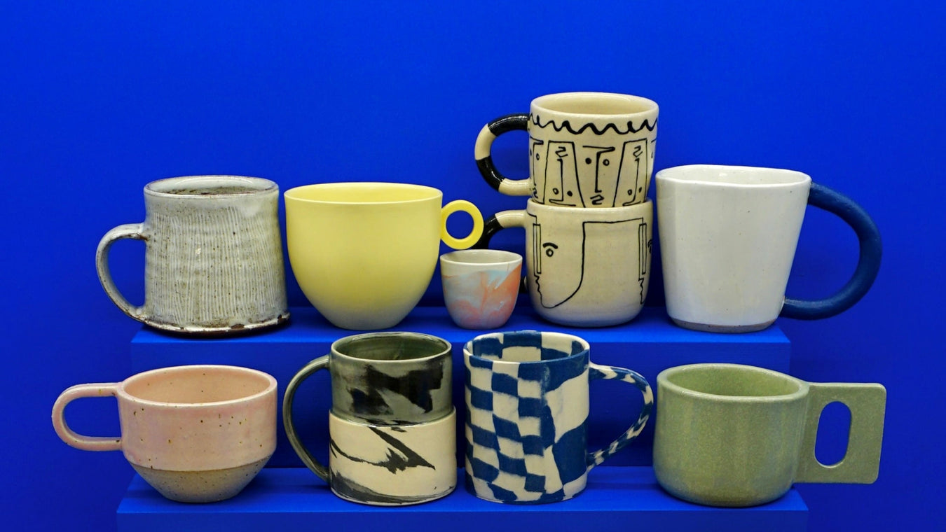 Handmade Ceramic Mug by UK Makers | 2025 Collection Christmas | Shop Fodder