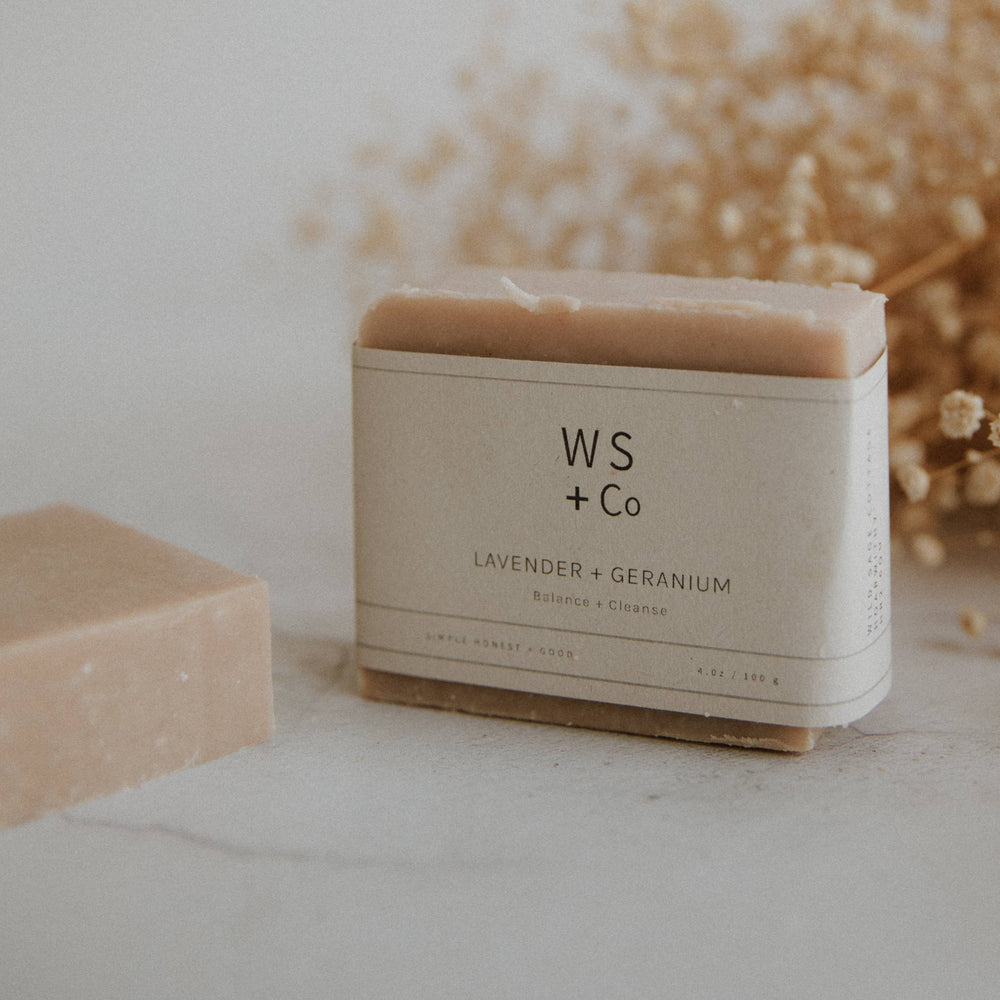 Lavender + Geranium Soap