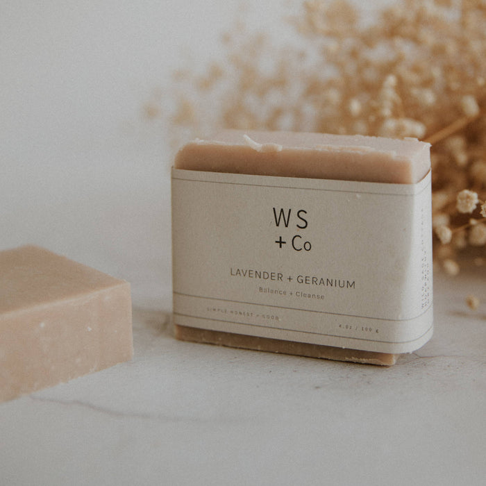 Lavender + Geranium Soap | Wild Sage & Co. | Shop Fodder