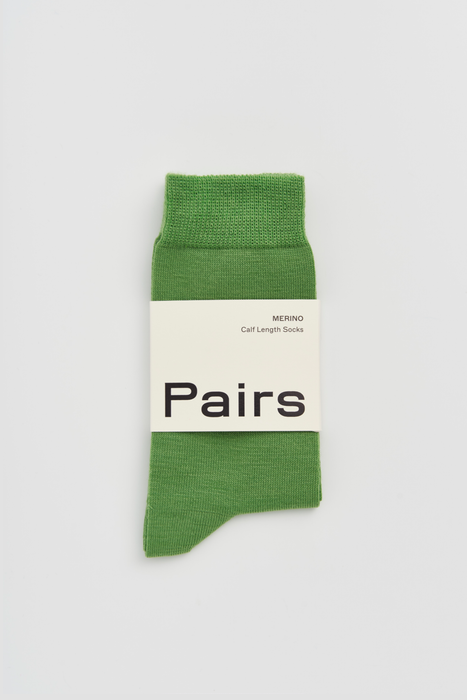 Grass Green Merino Socks
