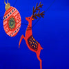 Reindeer garland. hand printed. | East End Press | Shop Fodder
