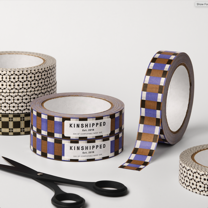 Paper Tape Purple & Copper Tile | Kinshipped