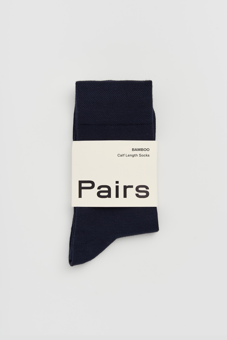 Inky Blue Bamboo Socks