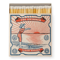 The Swimmer | Square Matchboxes