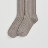 Pair of gray socks on a light gray background. Pairs Socks | Shop Fodder
