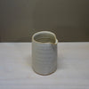 Small ceramic milk jug in white by Aku Ceramics | Shop Fodder