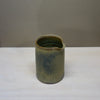 Small ceramic milk jug in Loch green blue by Aku Ceramics | Shop Fodder