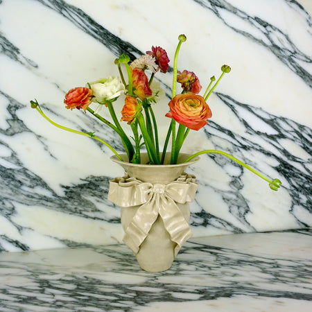 Ceramic One Bow Vase | Amelia Christoffers | Shop Fodder
