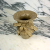 Amelia Christoffers handmade ceramic vase with bow | Shop Fodder