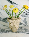 Bow Ceramic Vase handmade by Amilia Christoffers | Shop Fodder