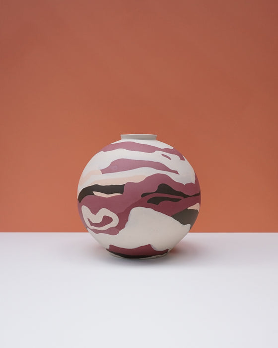 Slipcast Porcelain Moon Jar | Anna Jones Ceramics | Shop Fodder