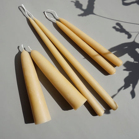 Hand dipped Beeswax Candles from UK Beeswax | Kentish Town Stores