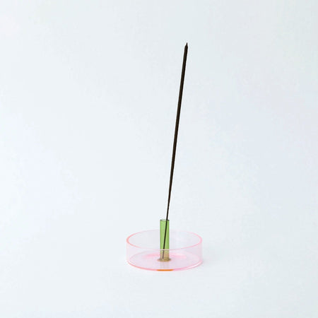 Incense Holder Pink | Block Design | Shop Fodder