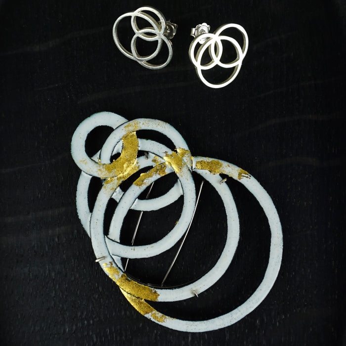 Circle Disarray Brooch | Scarlett Cohen French | Shop Fodder