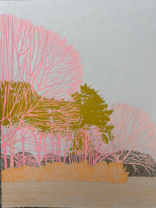 Clare Halifax | Hampstead Heath Study | Original Drawing | Shop Fodder