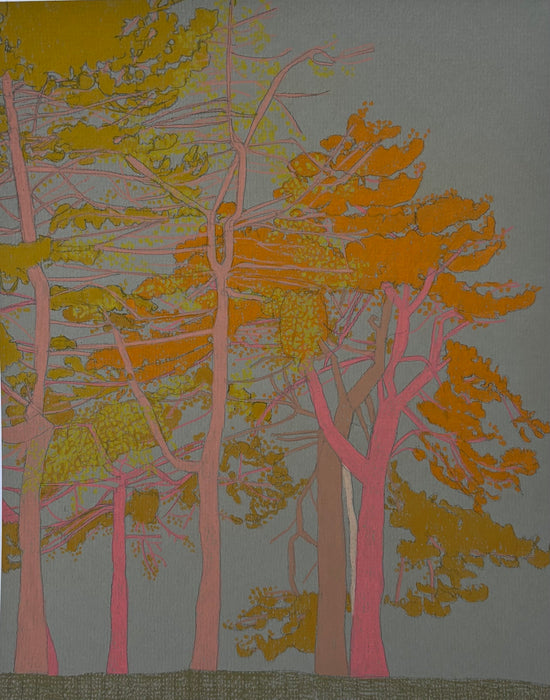 Clare Halifax | Hampstead Heath Study | Original Drawing | Shop Fodder