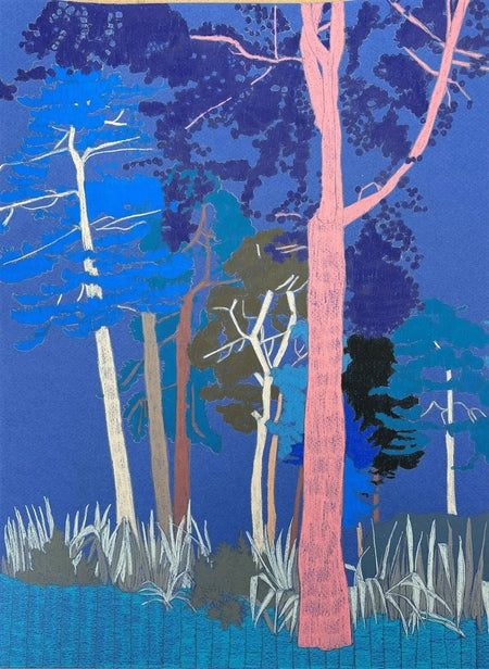Clare Halifax | Hampstead Heath Study | Original Drawing | Shop Fodder