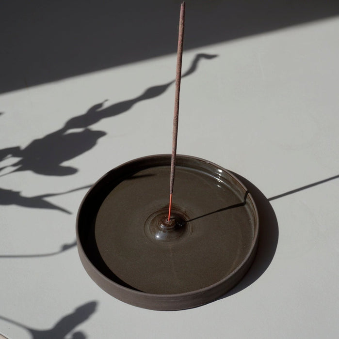 Coal Hand Thrown Ceramic Incense Holder | Dor & Tan | Shop Fodder