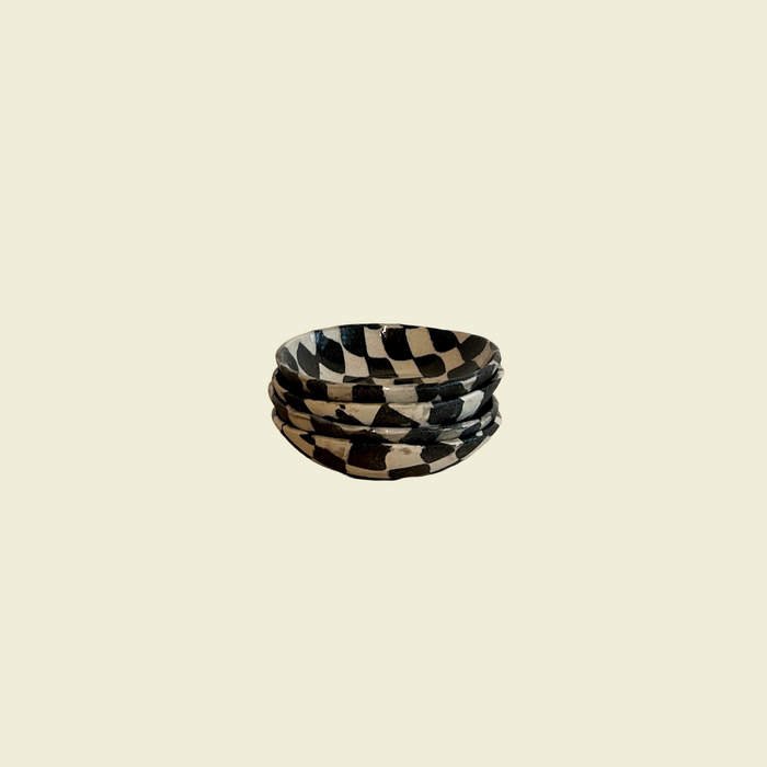 Black & White Nerikomi Trinket Dish | Fern Taylor | Shop Fodder
