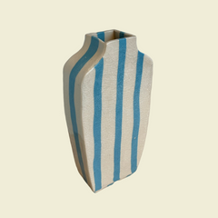 Tall Stripe Vase