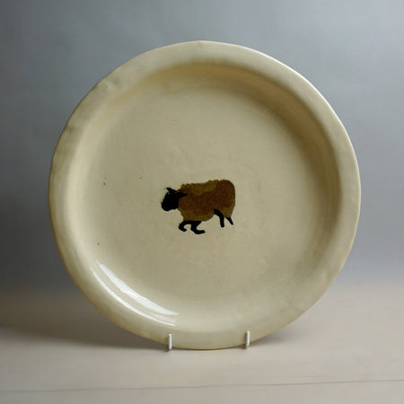 Fern Taylor Ceramic Nerikomi Platter with Ram | Shop Fodder