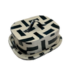 Fern Taylor Ceramics | Nerikomi Butter Dish | Shop Fodder