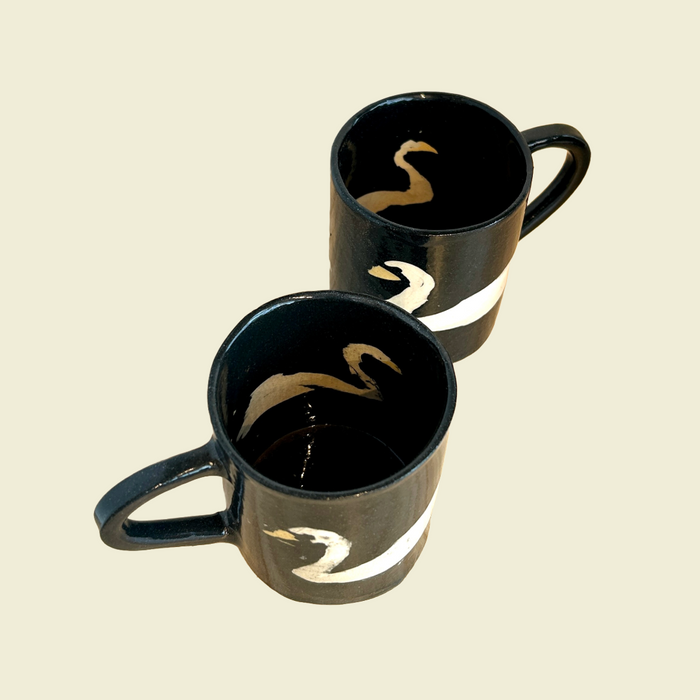Swan Nerikomi Ceramic Mug | Fern Taylor | Shop Fodder