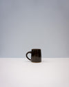 Morning mug by Cara Guthrie Ceramics - tenmoku glaze - handmade stoneware - Fodder