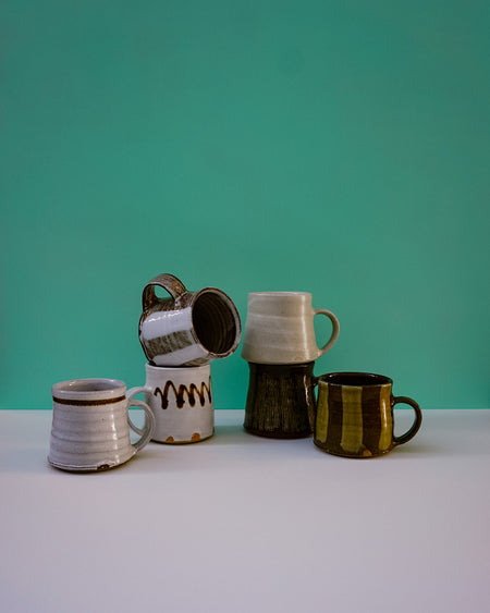 Group of Lily Pearmain ceramic mugs | Lily Pearmain Ceramics | Shop Fodder