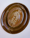 Three sizes of oval serving plates - Lily Pearmain | Fodder