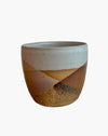 Ceramic Beaker by Liz Vidal Ceramics - handmade rounded stoneware beaker - layered glazes - Fodder