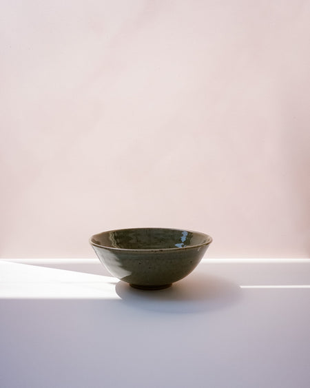 Olive Dinner Bowl | Scree Ceramics | Fodder
