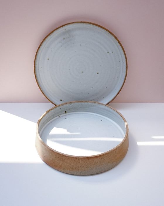 Large Serving Platter and Large Serving Dish | Scree Ceramics | Fodder