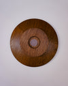 Fumed oak wooden cake stand by Selwyn House - turned wood - Fodder