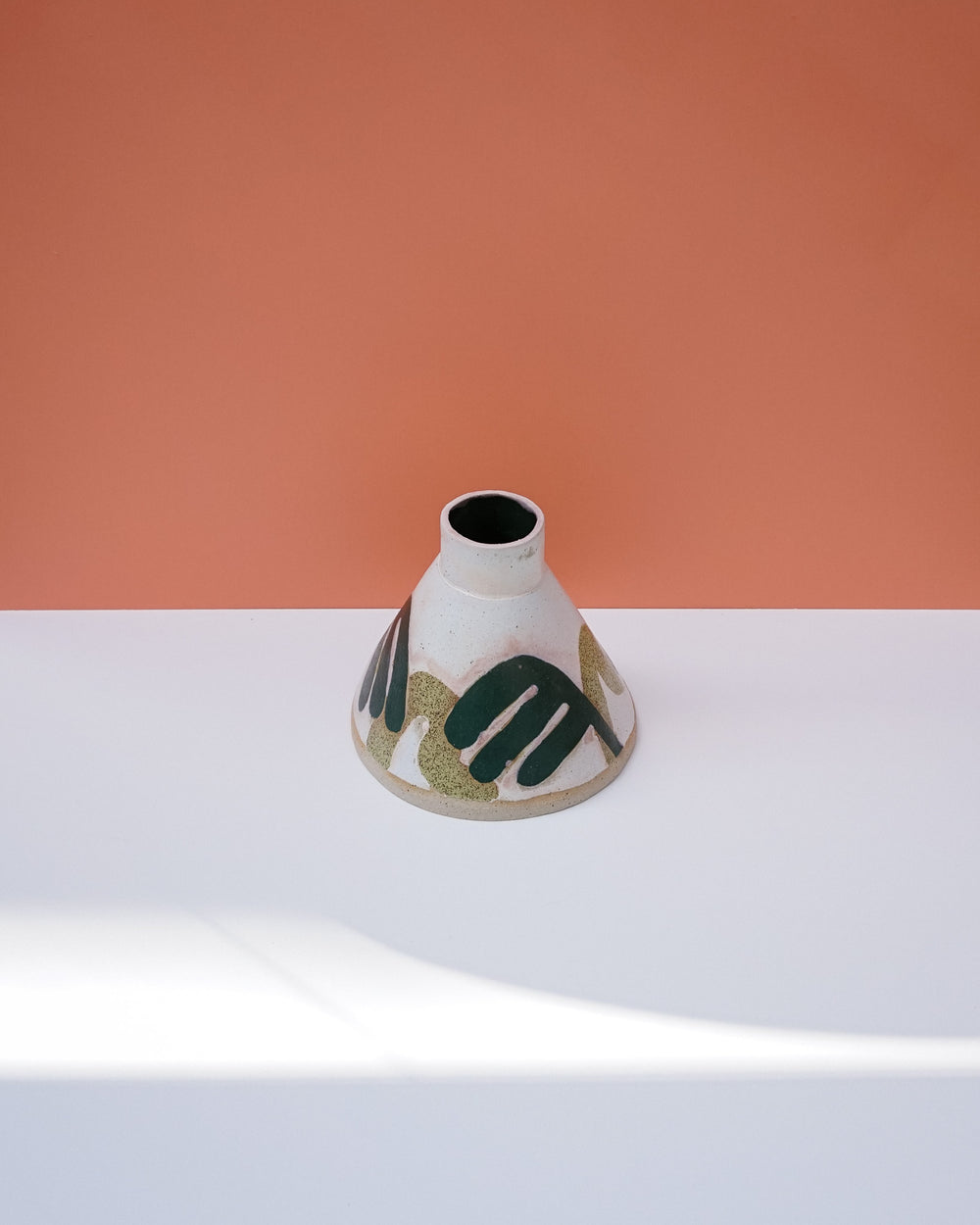 Forest Large Cone Vase by Sophie Alda
