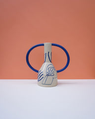 XL Jug Eared Vase by Sophie Alda