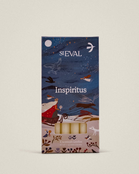 Inspiritus Mini Fragranced Festive Candles by St Eval - rich deep spiced festive scent - made in Cornwall - Fodder