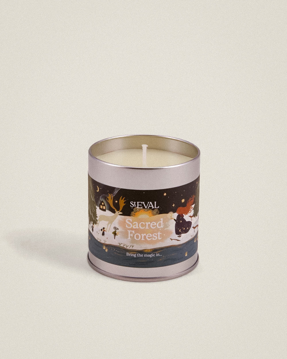 Sacred Forest Christmas Scented Tin Candle | St Eval