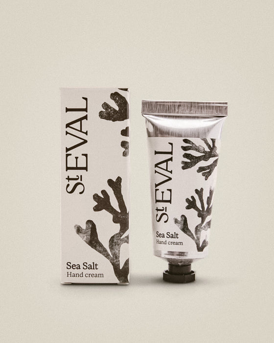 Sea Salt Hand Cream by St Eval - fresh mineral sea-breeze scent - made in Cornwall - Fodder