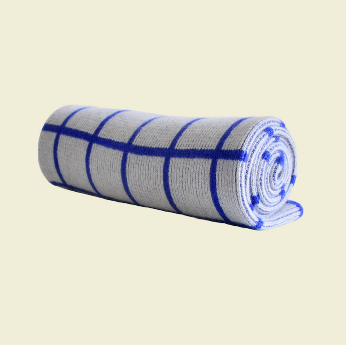 Giannina Capitani | Grid Merino Blanket | Shop Fodder