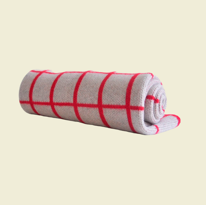Giannina Capitani | Grid Merino Blanket | Shop Fodder