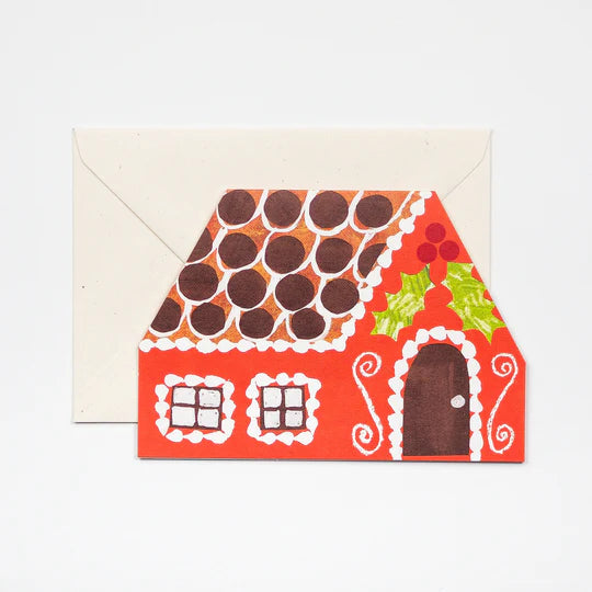 Hadley Paper Goods | Christmas Gingerbread Card | Shop Fodder