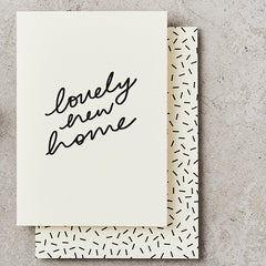 Lovely New Home Italic