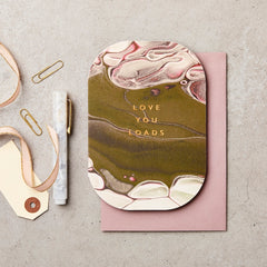 Marble Love You Loads Card