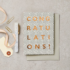 Gold Congratulations