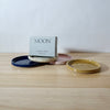 Mae Ceramics handmade soap dish with an Evermore London Moon Soap. 