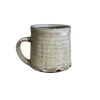 Textured ceramic mug on a white background. Lily Pearmain Ceramics | Shop Fodder