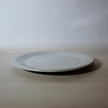 Handmade White Dinner Plate | Lily Pearmain | Shop Fodder